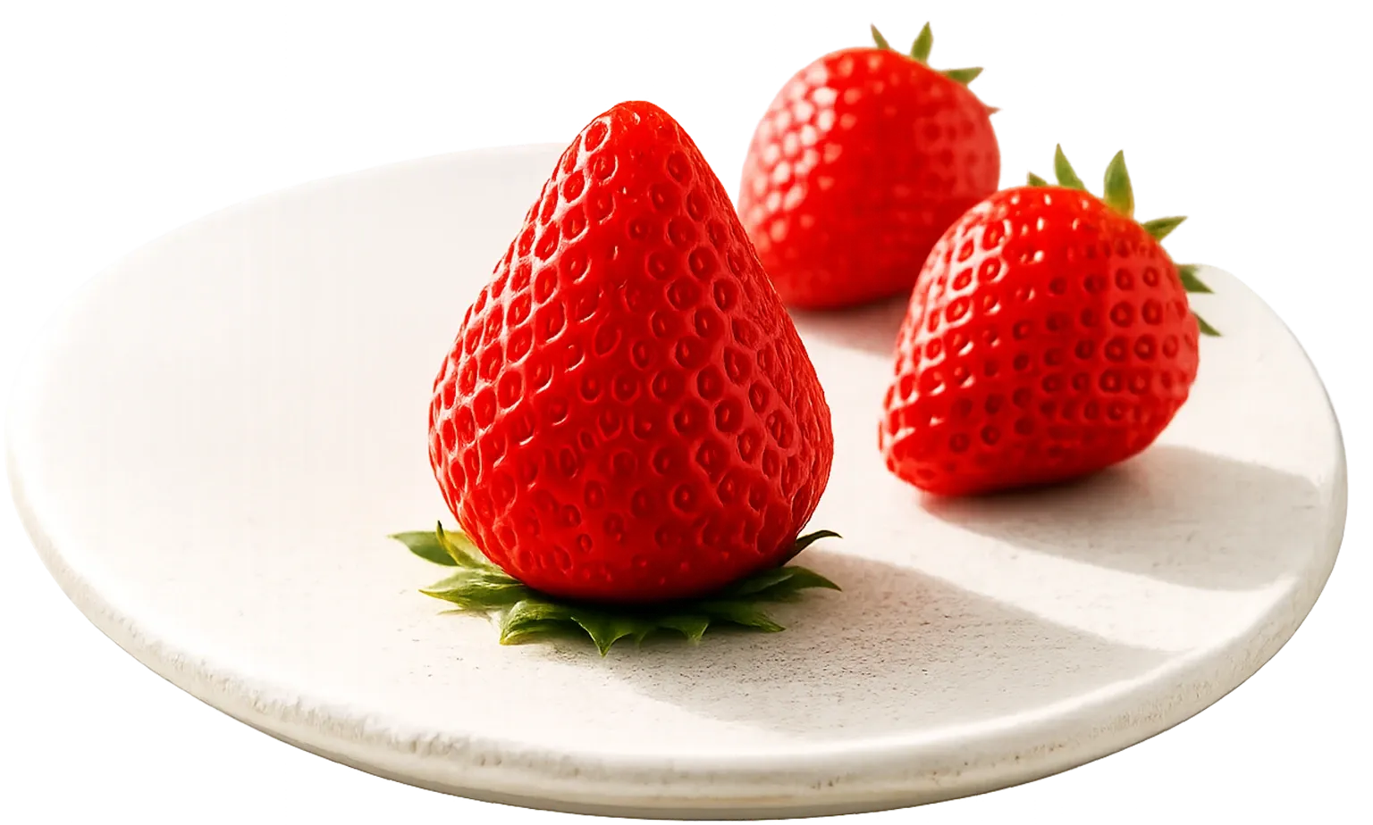 艶やかに実るKiratto Berryのいちご